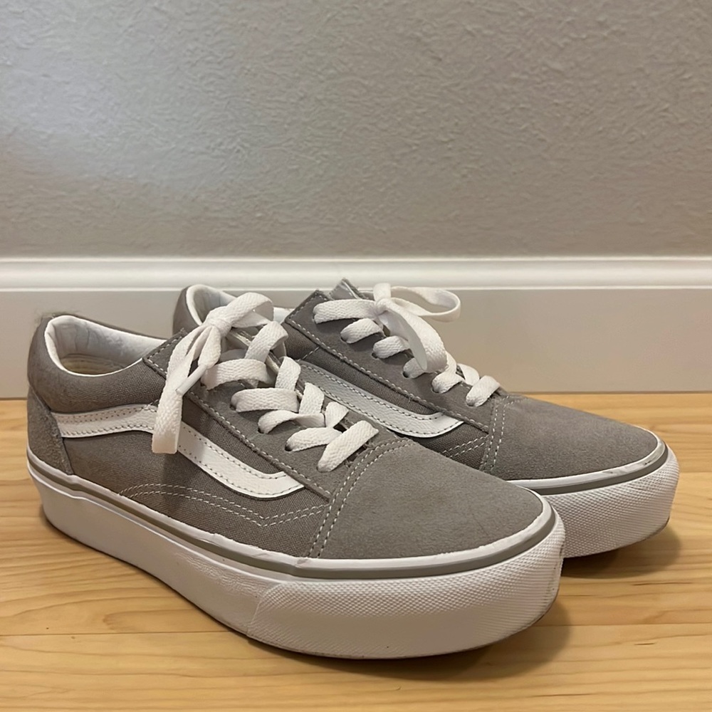 Women’s Gray Vans Old Skool